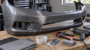 how to fix a cracked bumper