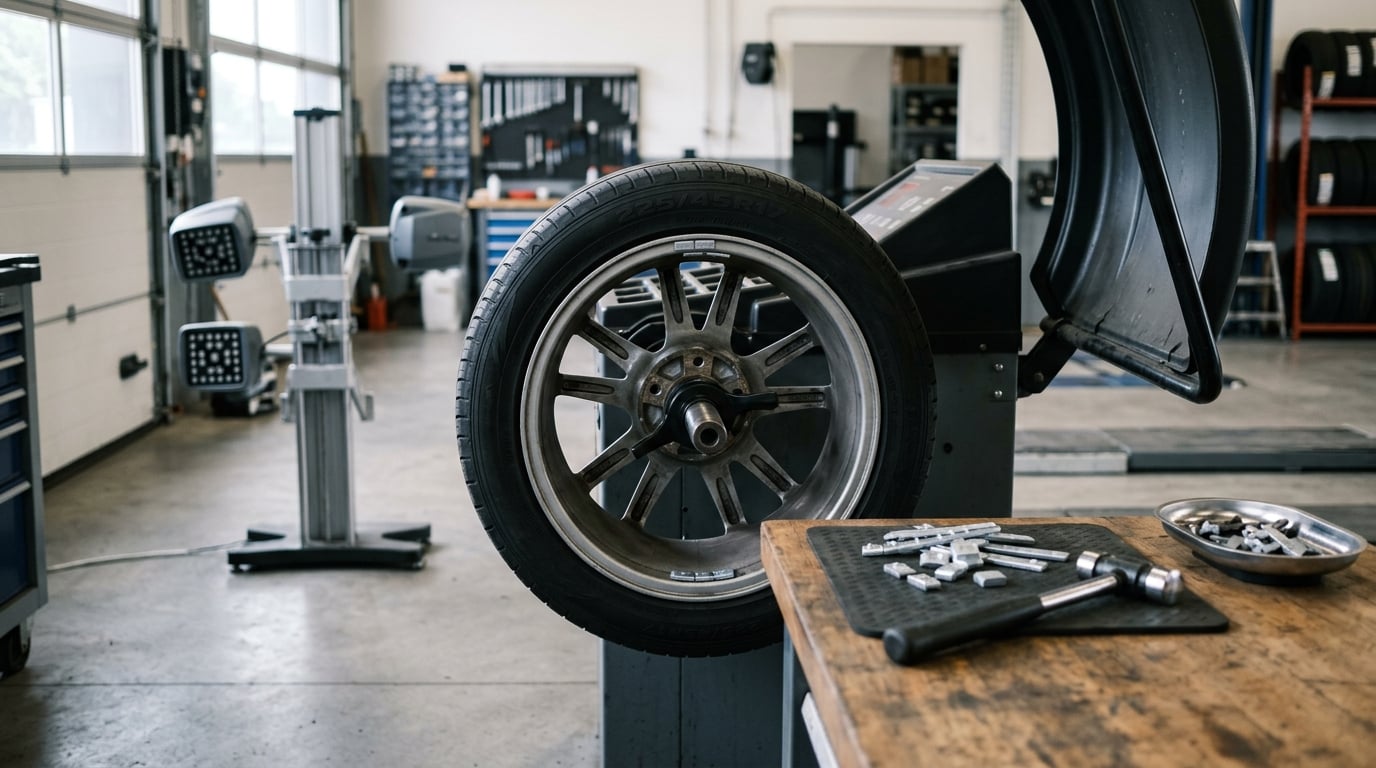 wheel balancing vs alignment difference
