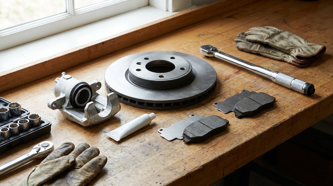 how to stop brake squeal with shims and grease
