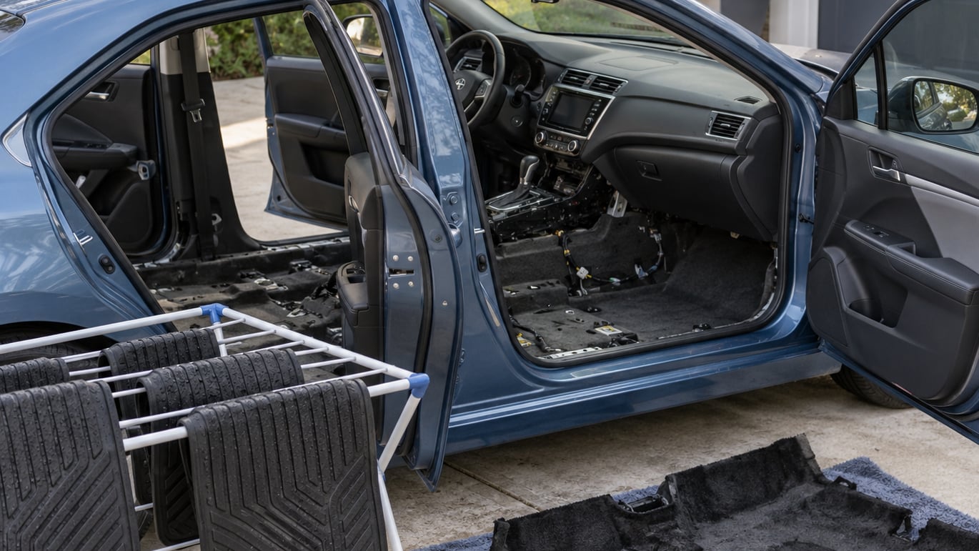 how to get rid of car odors permanently