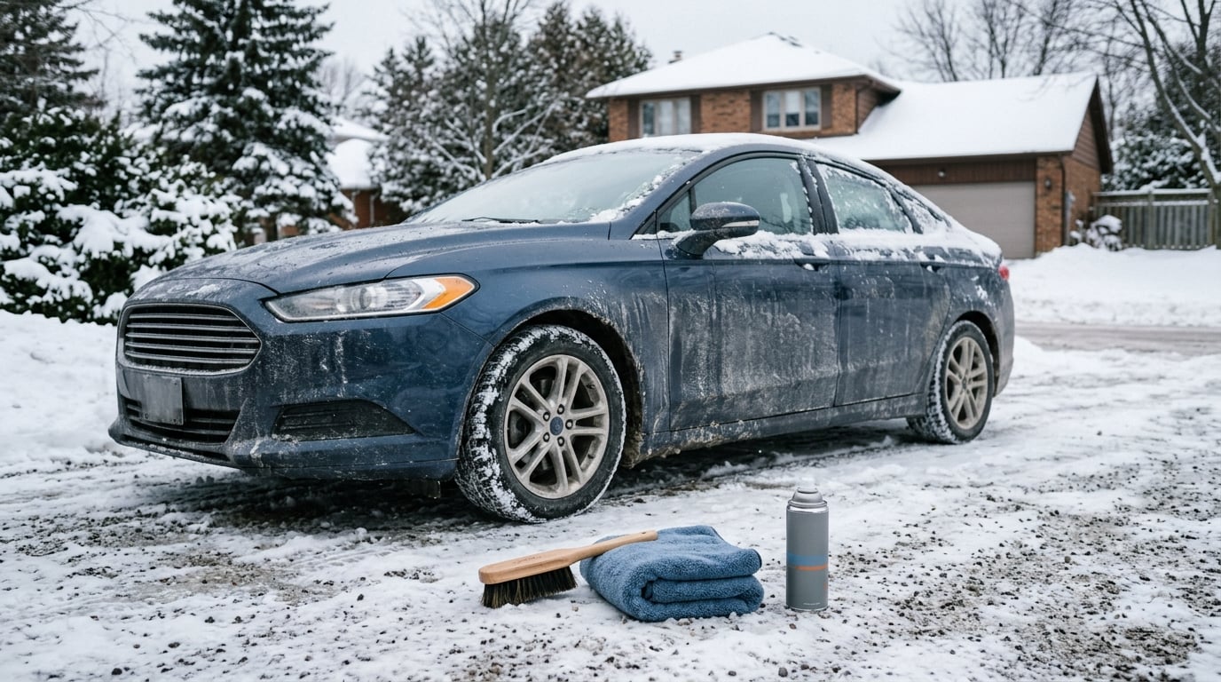 how to prevent rust on a car in a snowy climate