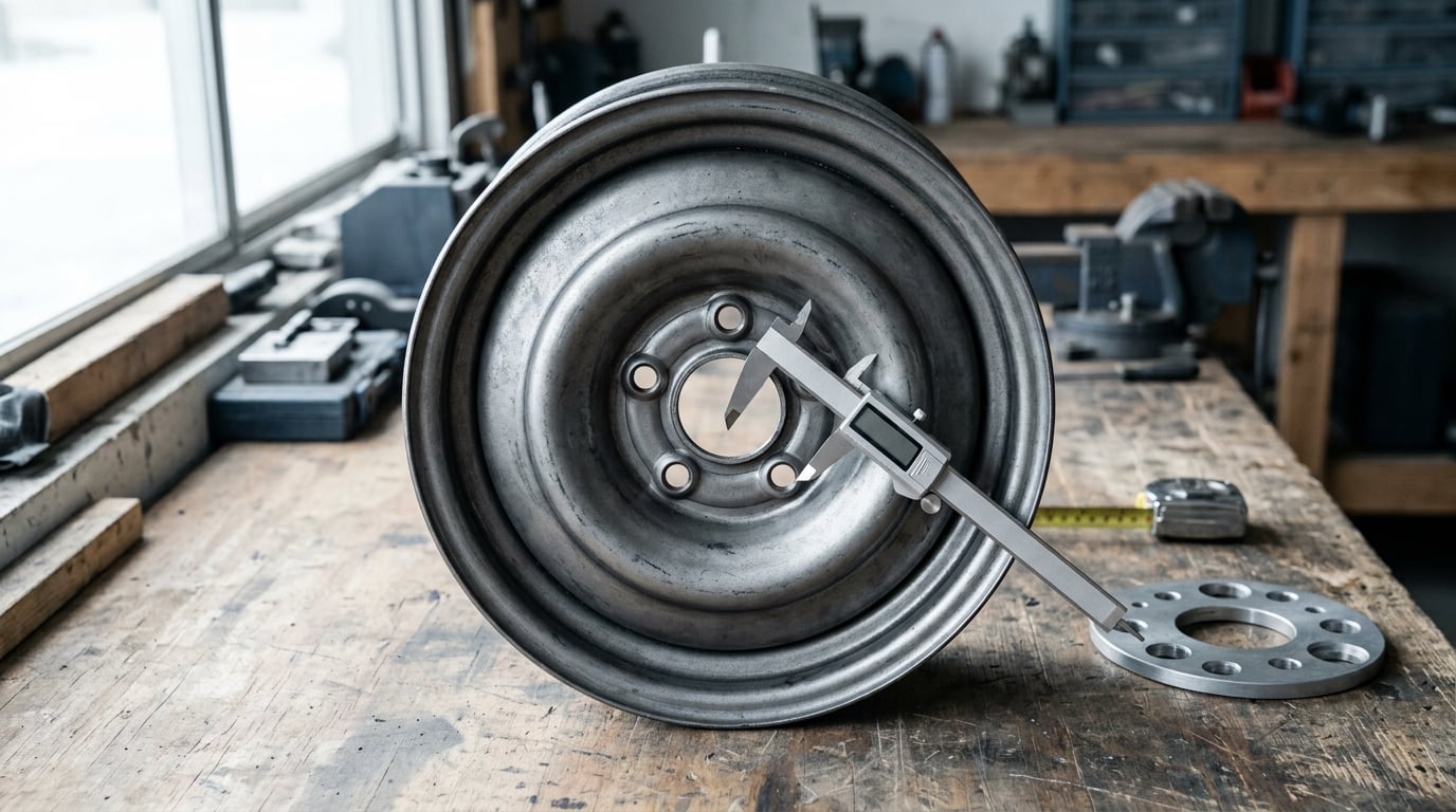 how to measure bolt pattern on wheels