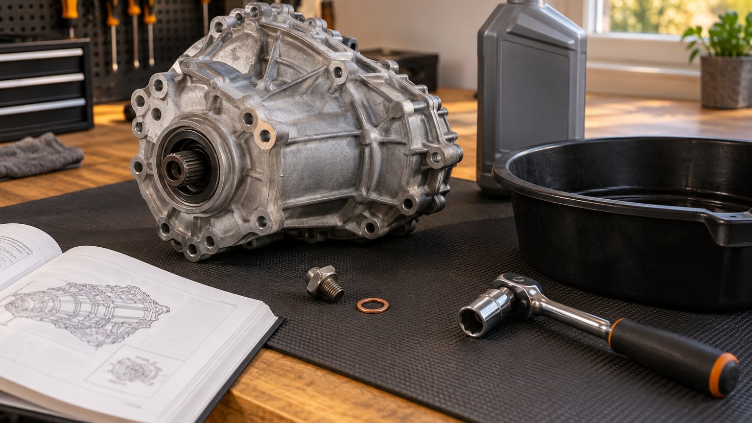 transfer case fluid change guide