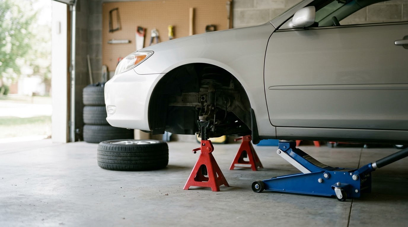 how to use jack stands the right way