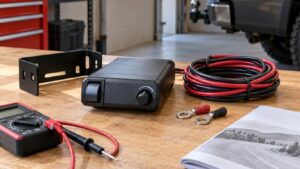 how to set up a trailer brake controller