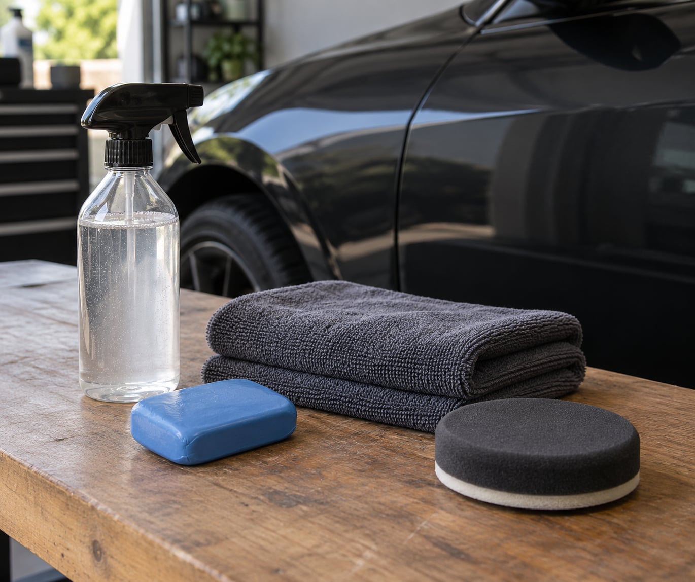 how to remove water spots from car paint