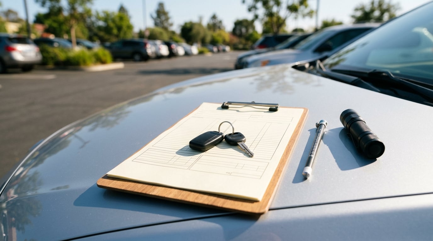 used car test drive checklist for buyers