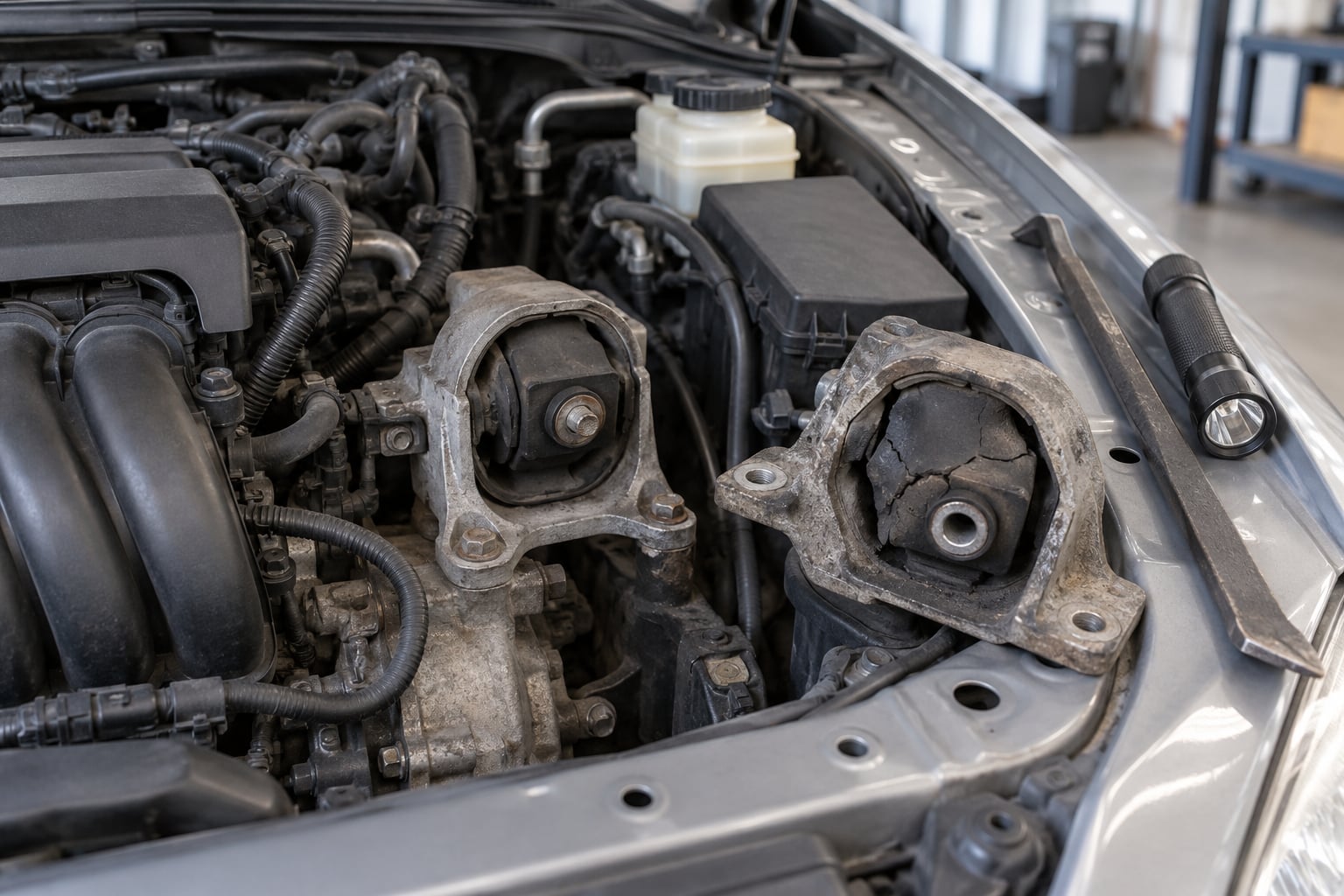 bad engine mount symptoms