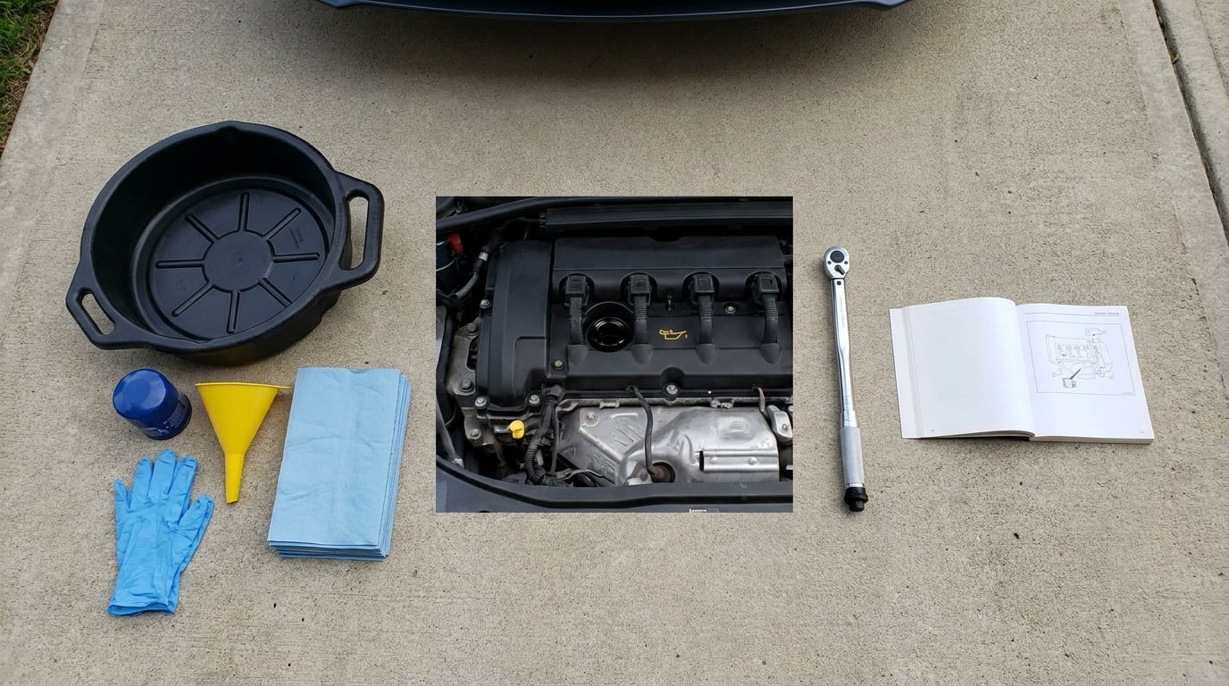 how to do an oil change on a bmw