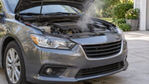 why does my car smell like burning oil