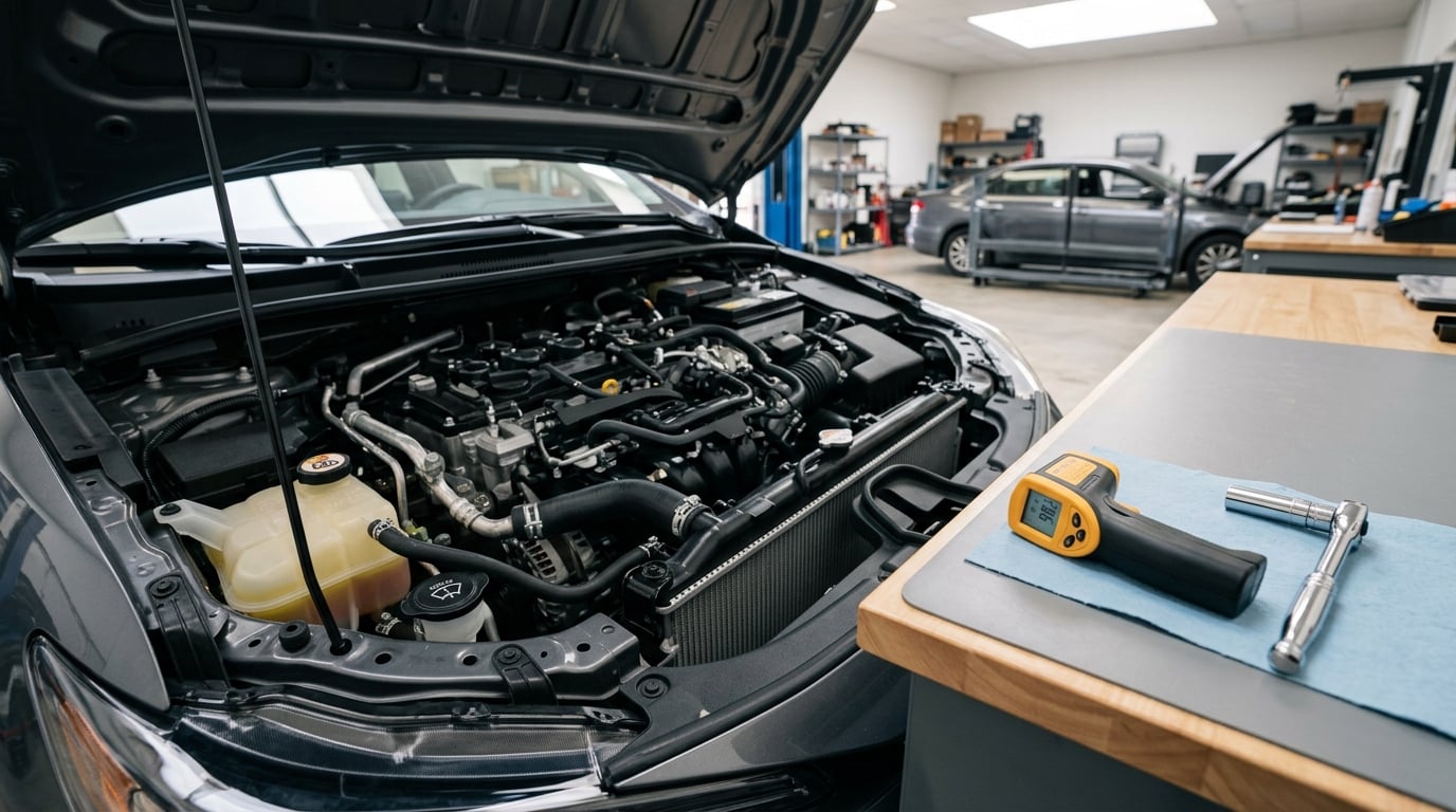 how to fix an overheating engine
