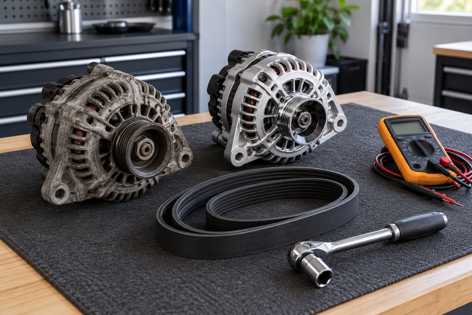 how to replace an alternator
