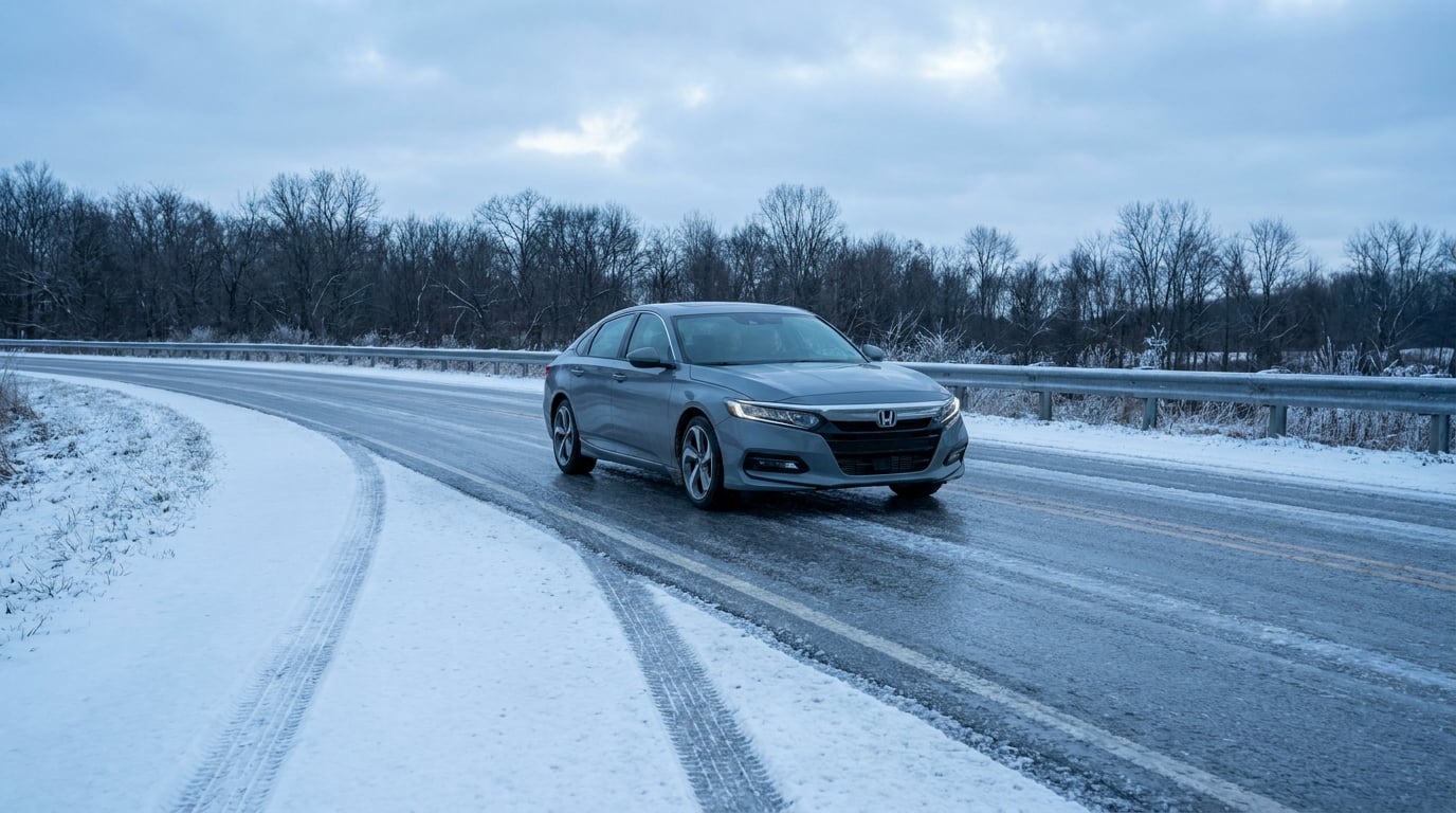 how to drive on ice without losing control