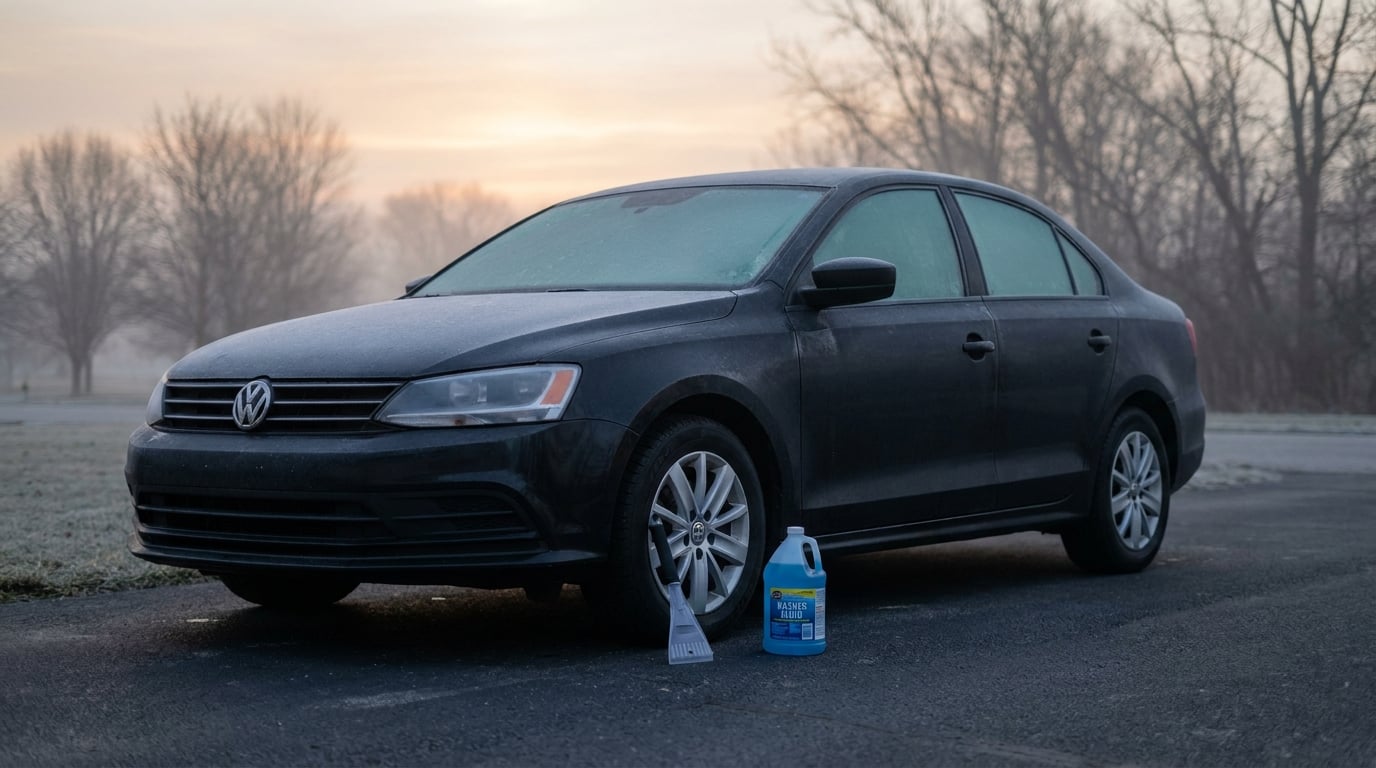 how to warm up your car in cold weather