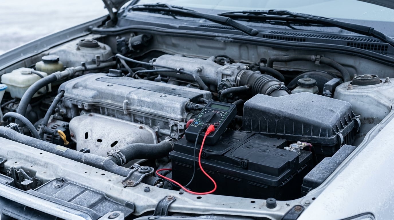 why does my car battery die in the cold