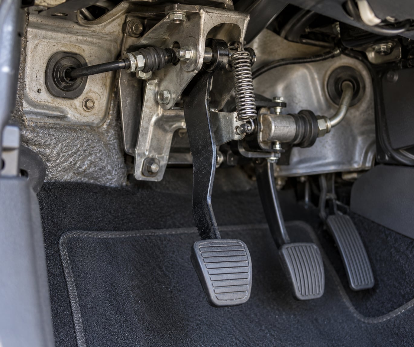 clutch pedal sticking to the floor causes