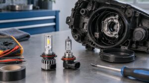 how to install led headlights