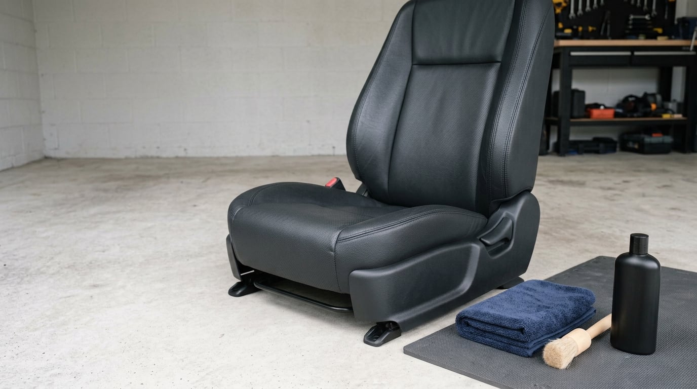 how to condition leather car seats