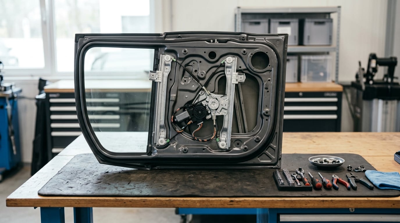 bmw window regulator repair guide