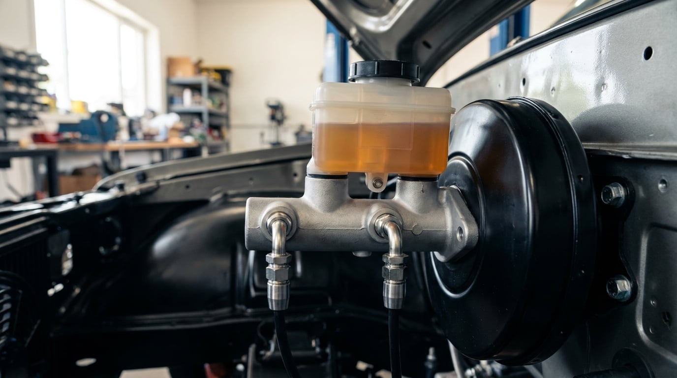 brake master cylinder failure symptoms