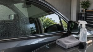 how to clean car windows streak free