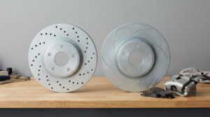 drilled vs slotted rotors explained
