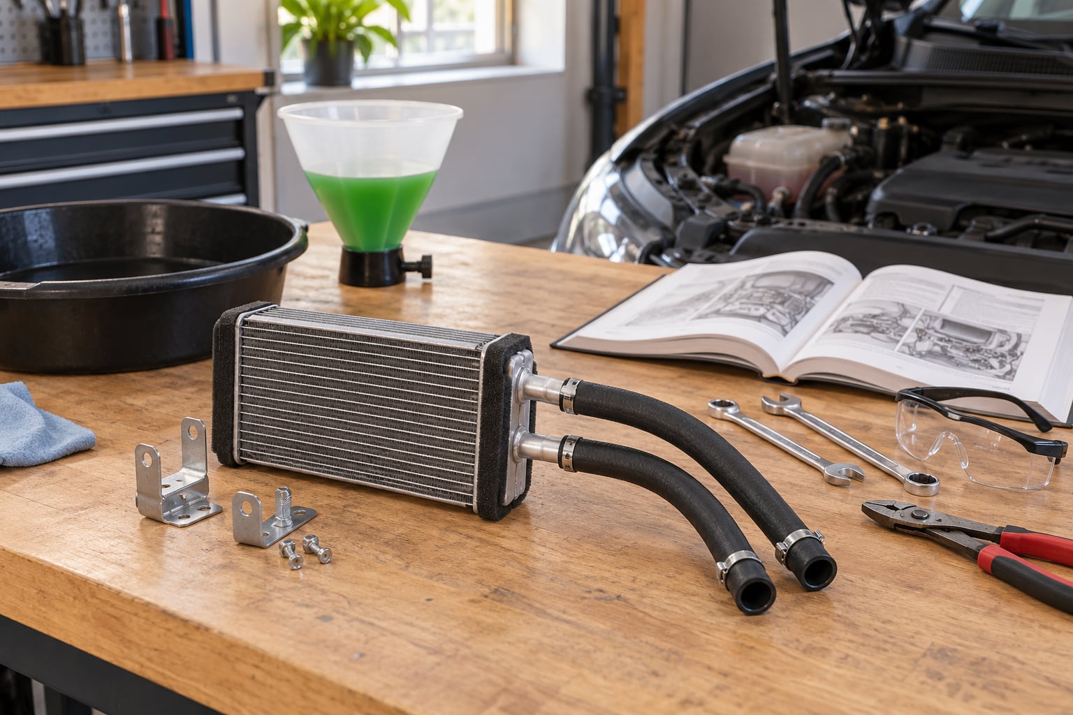 how to replace a heater core