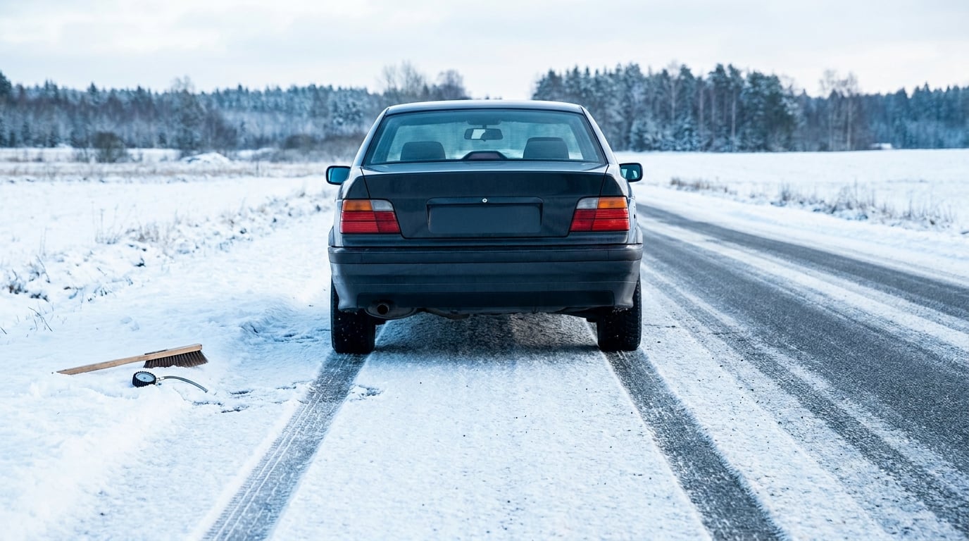 snow driving techniques for rear wheel drive cars