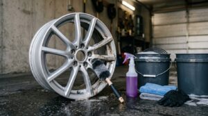 how to clean wheels without damaging finish