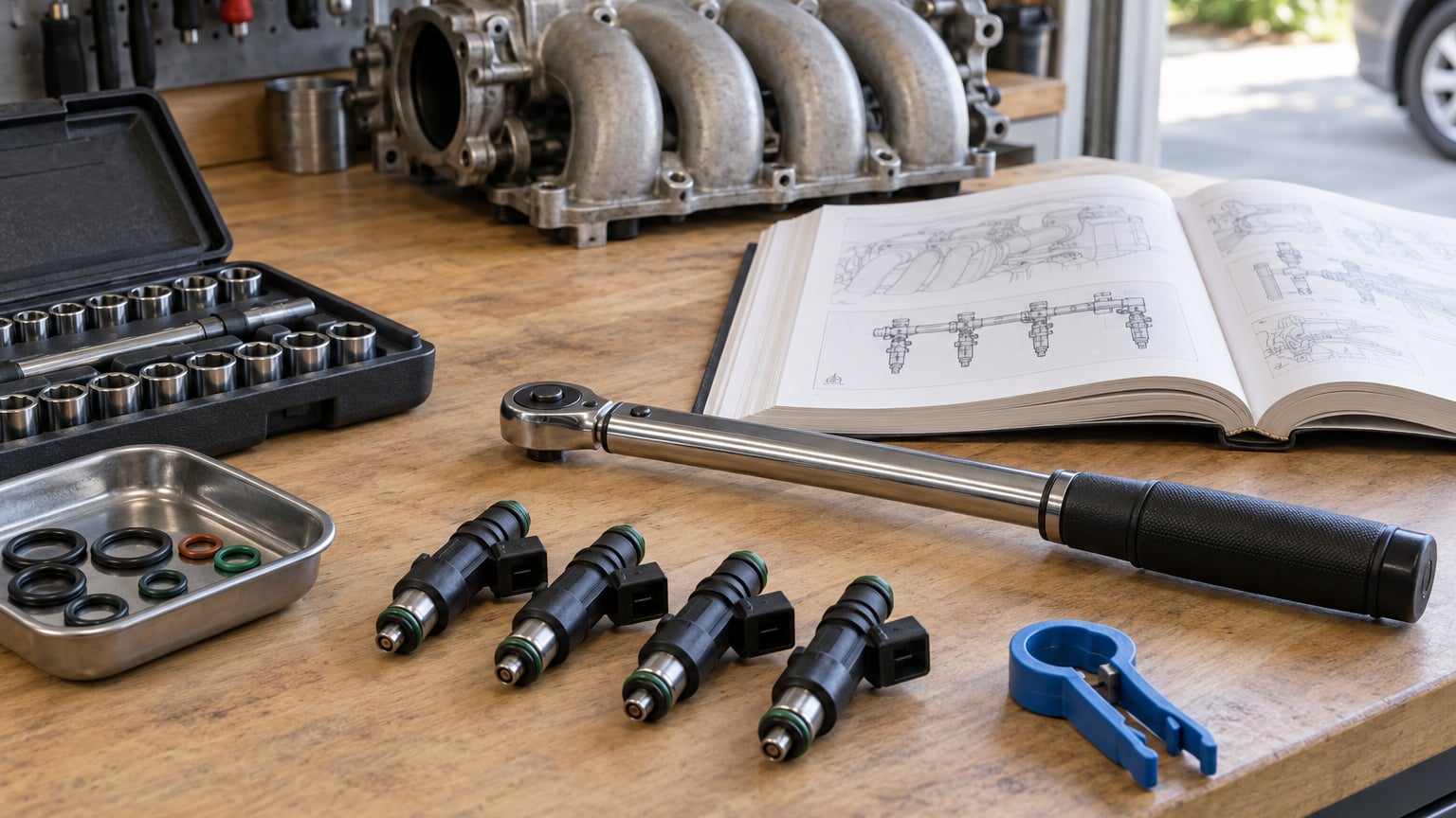 how to replace fuel injectors