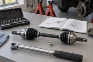 how to replace a cv axle