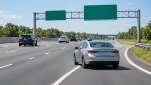 how to drive on the highway for the first time