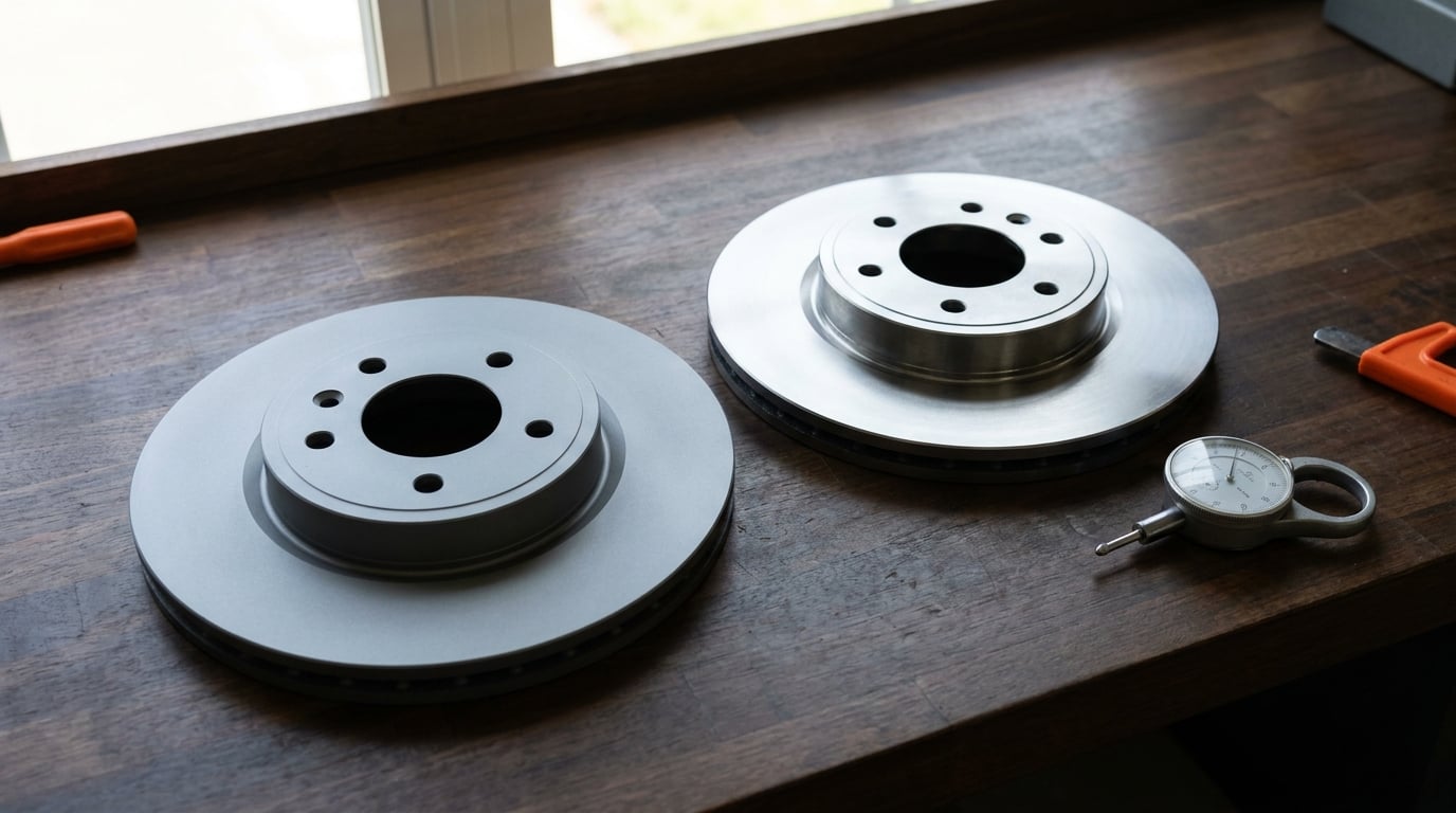 how to resurface vs replace brake rotors