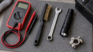 how to test a ground connection on a car