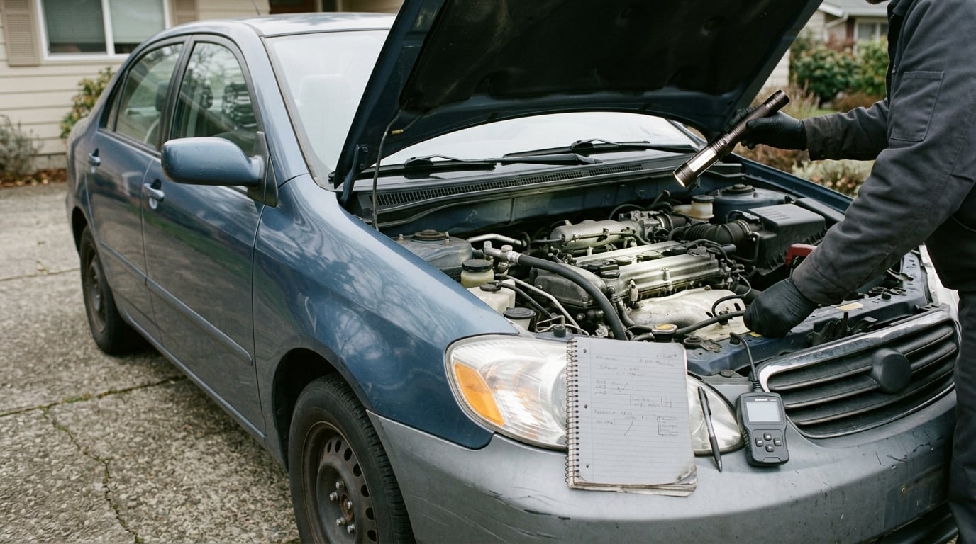 bmw pre purchase inspection checklist