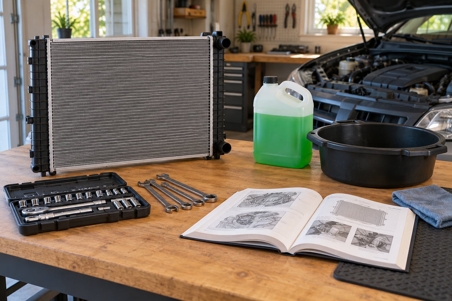 how to replace a radiator yourself