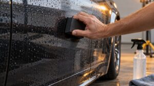 how to wet sand a car
