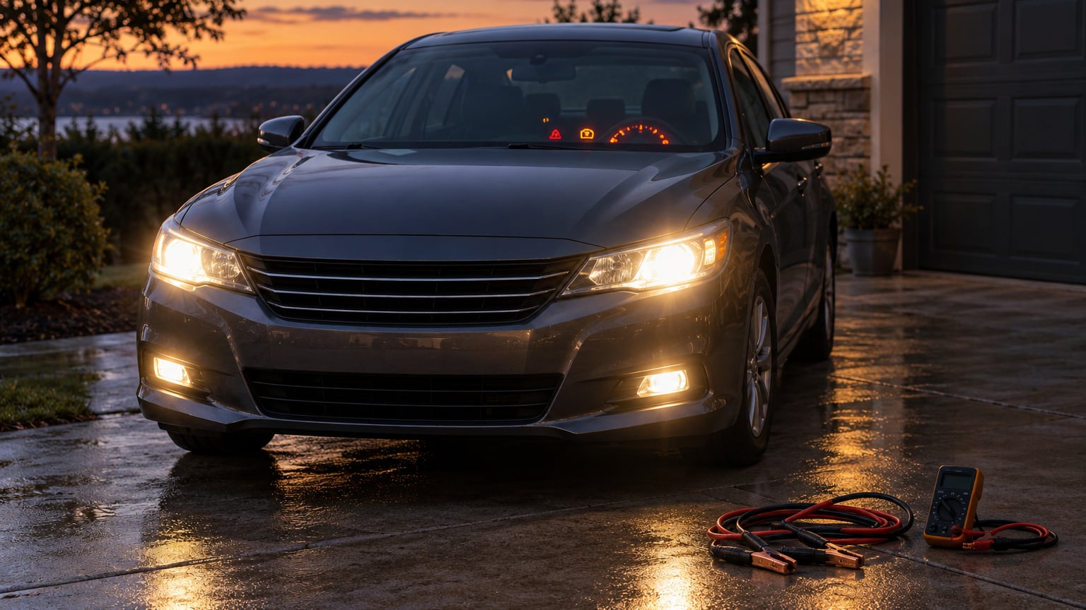 car won't start but lights work