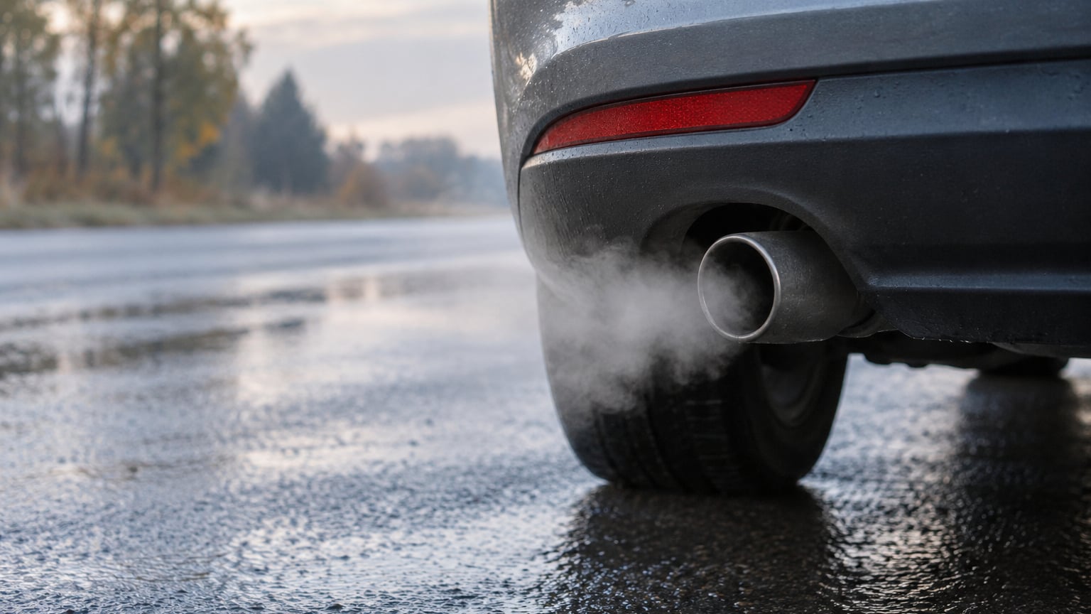 what causes white smoke from the exhaust
