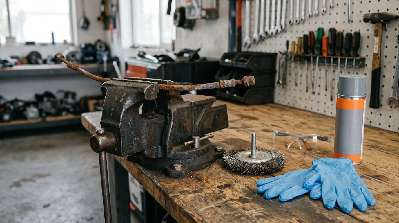 how to stop rust on brake lines