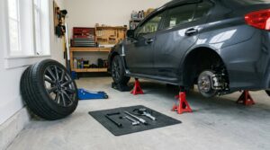 how to rotate tires at home