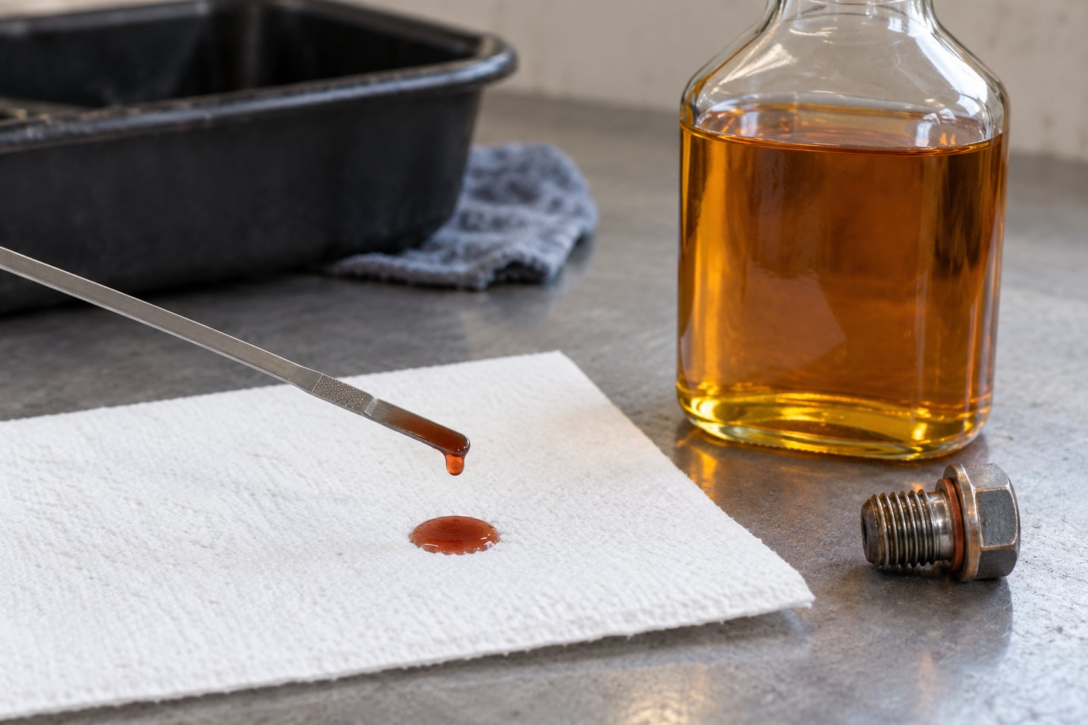 what color should transmission fluid be