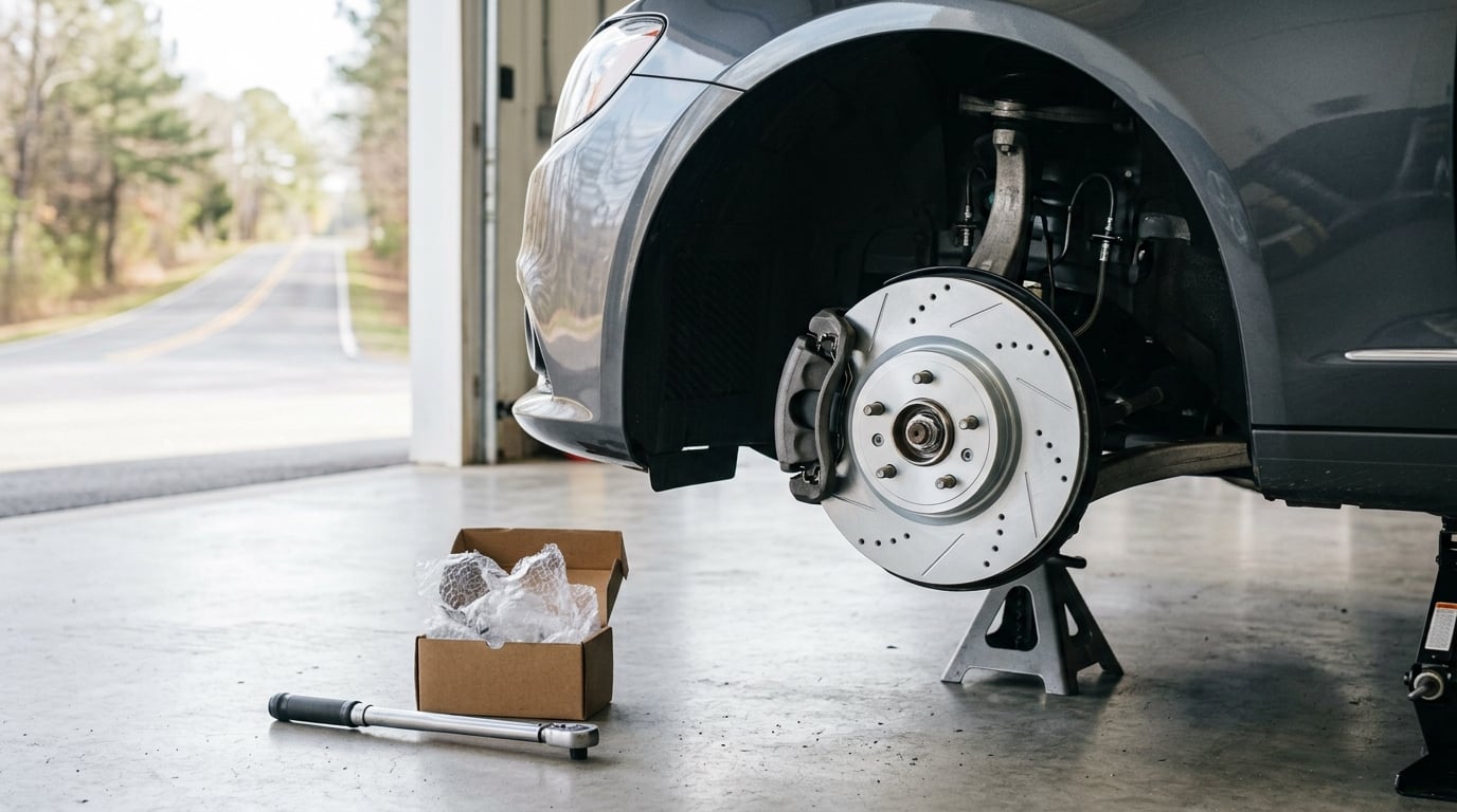 how to bed in new brake pads