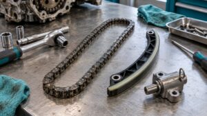 timing chain stretch symptoms