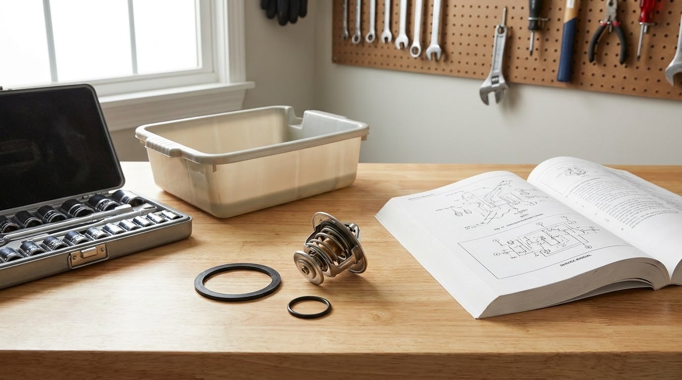 how to replace a thermostat step by step
