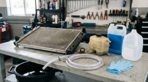 how to flush coolant properly