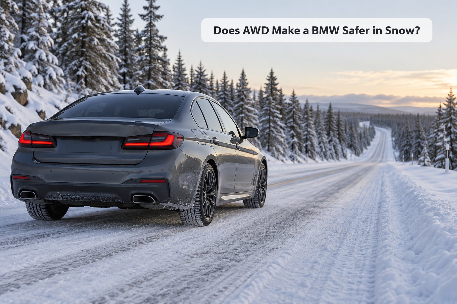 Does AWD Make a BMW Safer in Snow?