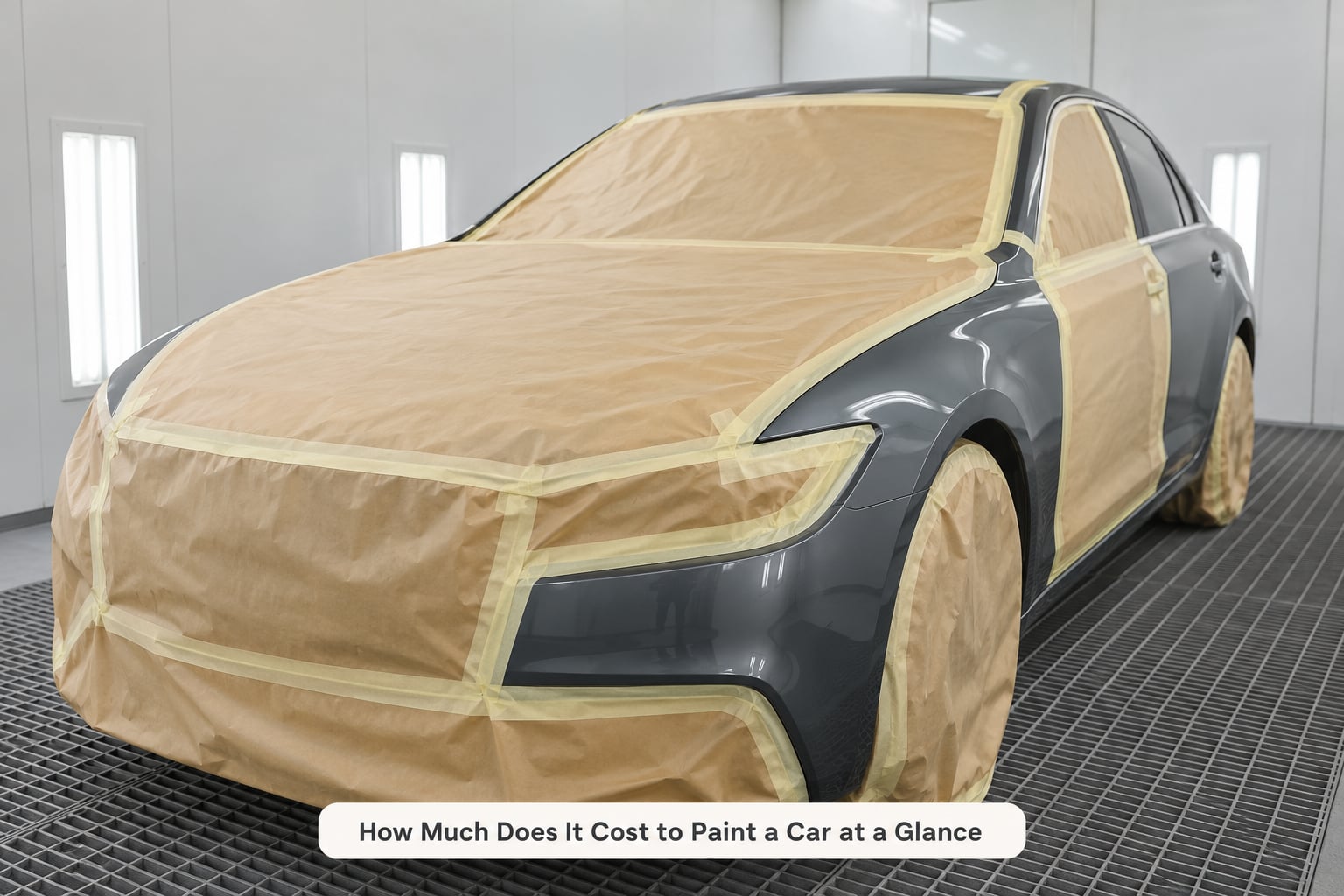 How Much Does It Cost to Paint a Car at a Glance