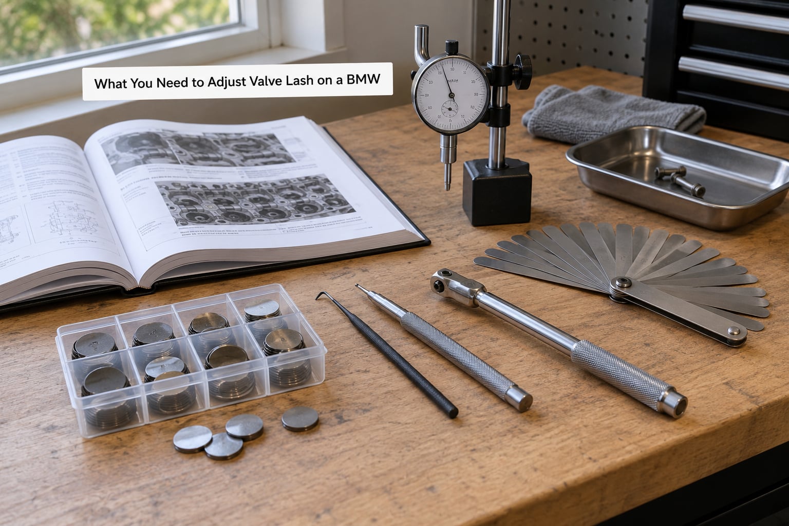 What You Need to Adjust Valve Lash on a BMW