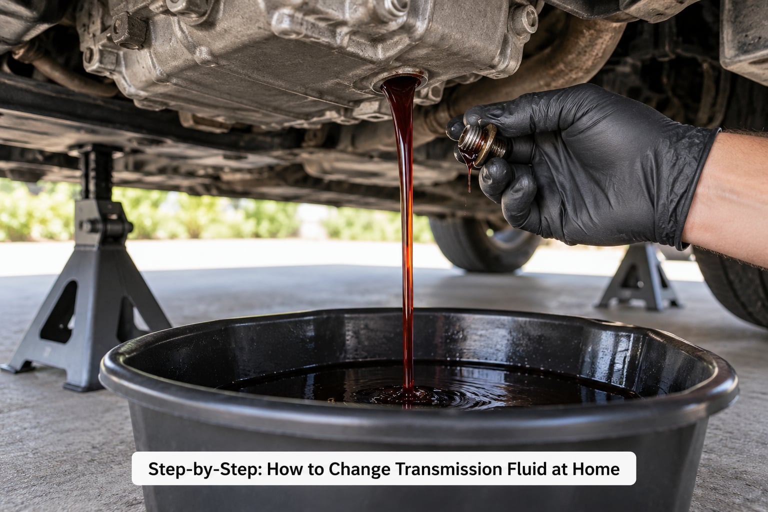 Step-by-Step: How to Change Transmission Fluid at Home